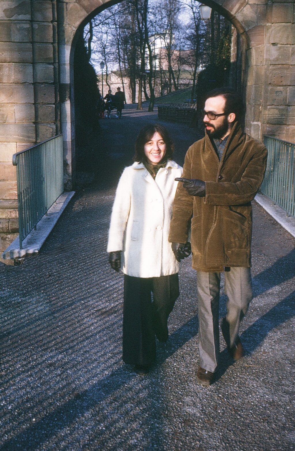 Carlos e Rejane Maciel - Estrasburgo, 1973.